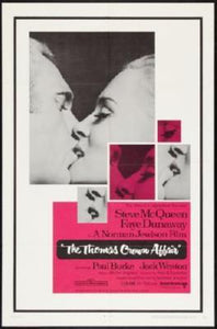 Thomas Crown Affair poster Steve Mcqueen for sale cheap United States USA