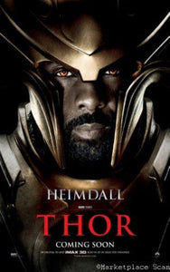 Thor movie poster Sign 8in x 12in