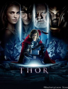 Thor Movie Poster 11inx17in Wall Art in Mail/storage/gift tube