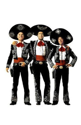 Three Amigos The movie poster Metal Print 8in x 12in