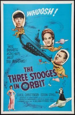 Three Stooges In Orbit Movie Poster 27in x 40in The Poster Depot