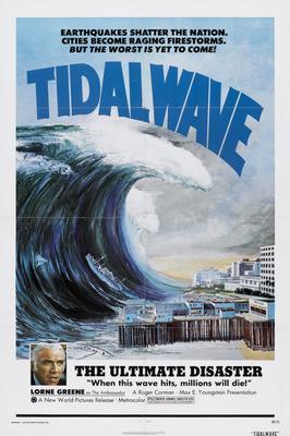 Tidal Wave movie poster Sign 8in x 12in