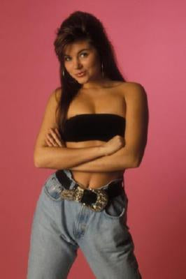 Tiffany Amber Thiessen poster tin Metal Print Wall Art