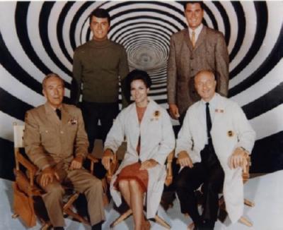 Time Tunnel poster tin Metal Print Wall Art