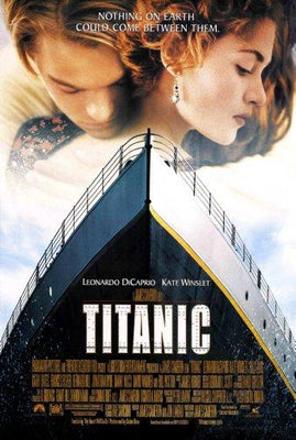 Titanic Metal Movie Poster 8in x 12in