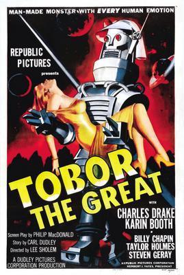 Tobor The Great Movie Poster Metal Poster Choose Style The Poster Depot