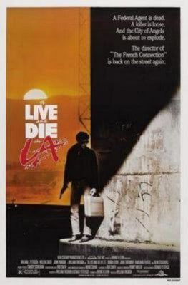 To Live And Die In La Metal Movie Poster 8in x 12in