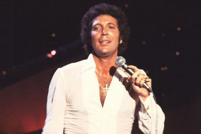 Tom Jones poster tin Metal Print Wall Art