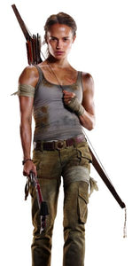 Tomb Raider Alicia Vikander Poster Character Slim Poster 14"X36"