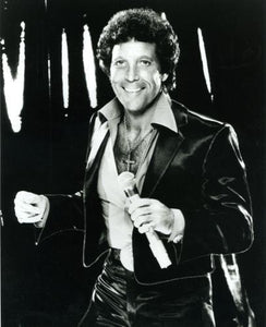 Tom Jones Photo Sign 8in x 12in