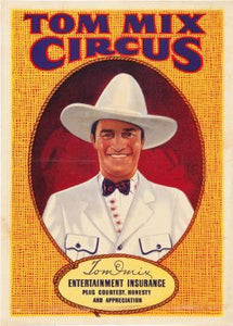 tom mix circus poster 27x40| theposterdepot.com