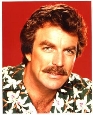 Tom Selleck poster tin Metal Print Wall Art