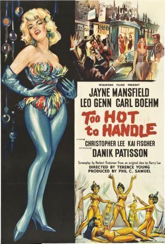 Too Hot To Handle movie poster Sign 8in x 12in