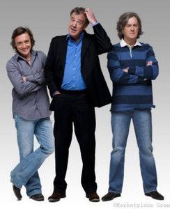 Former Top Gear Presenters Photo Sign 8in x 12in