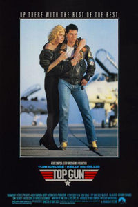 Top Gun movie poster Sign 8in x 12in