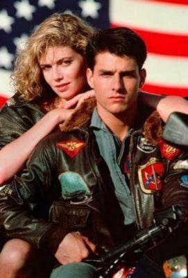 Top Gun Tom Cruise movie poster Small Metal Print 8in x 12in