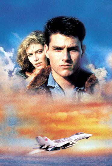 Top Gun movie poster Sign 8in x 12in