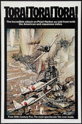 Tora Tora Tora movie poster Metal Print 8in x 12in
