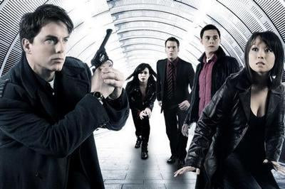 Torchwood Cast poster tin Metal Print Wall Art
