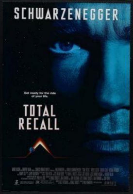 Total Recall Metal Movie Poster 8in x 12in