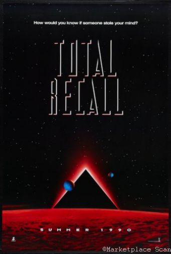 Total Recall Movie Poster 11inx17in Wall Art