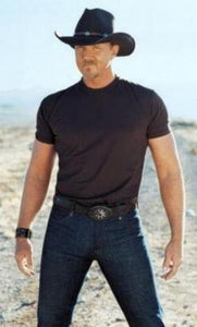 Trace Adkins Jeans Photo Sign 8in x 12in