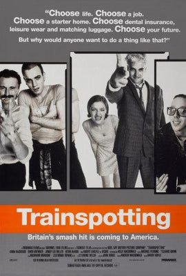 Trainspotting Metal Movie Poster 8in x 12in The Poster Depot