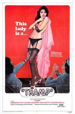 Tramp movie poster Sign 8in x 12in