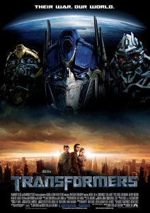 Transformers movie poster Sign 8in x 12in