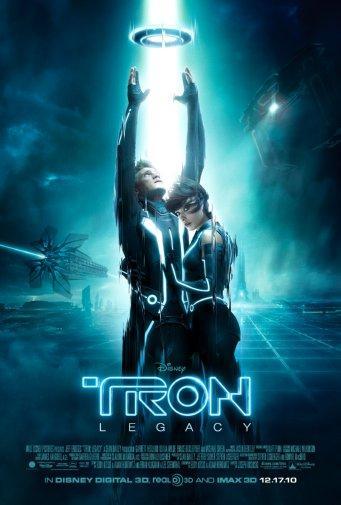 Tron Legacy movie poster Sign 8in x 12in