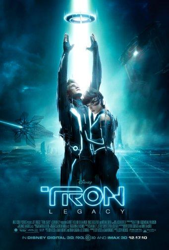 Tron Legacy movie poster Sign 8in x 12in