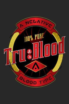 True Blood Drink Logo Metal Print 8in x 12in