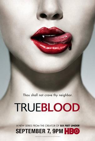 True Blood Photo Sign 8in x 12in