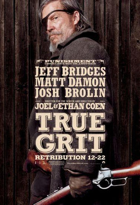 True Grit Metal Movie Poster 8in x 12in