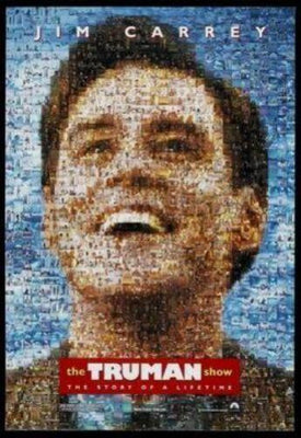 Truman Show The Metal Movie Poster 8in x 12in