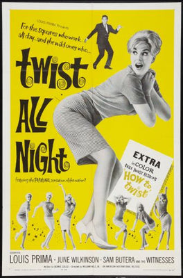 Twist All Night poster 11inx17in poster The Poster Depot