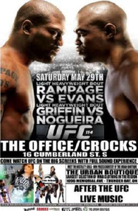 Ufc 114 Rampage Vs Evans Poster 16"x24" On Sale The Poster Depot