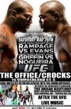 Ufc 114 Rampage Vs Evans poster tin sign Wall Art