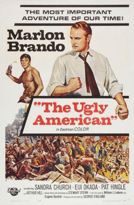 Ugly American Metal Movie Poster 8in x 12in