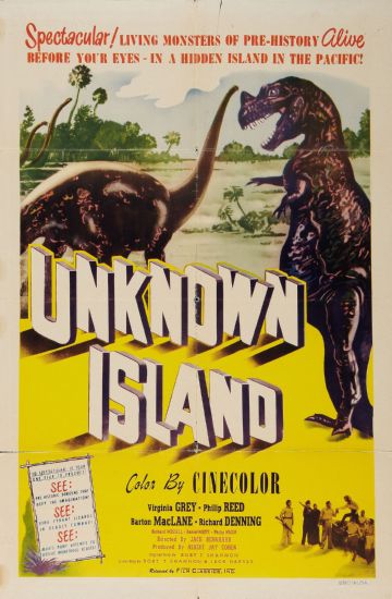 Unknown Island Movie 11inx17in Mini Poster in Mail/storage/gift tube