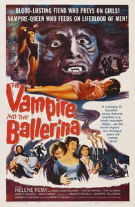 Vampire And The Ballerina The movie poster Sign 8in x 12in