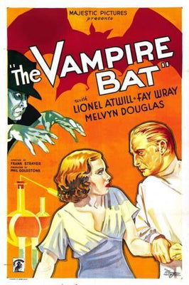 Vampire Bat Metal Movie Poster 8in x 12in