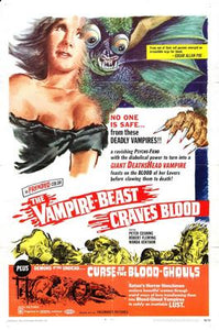 Vampire Beast Craves Blood The Movie Poster 11x17 Mini Poster