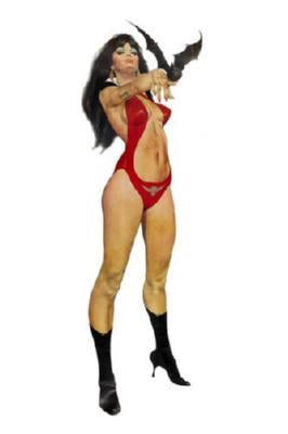 Vampirella poster tin Metal Print Wall Art