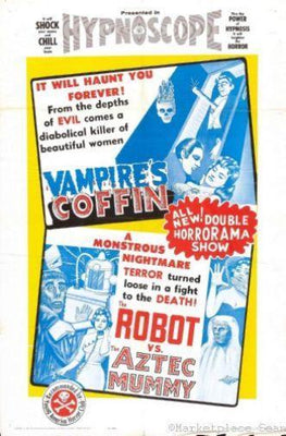 Vampires Coffin Movie Poster Metal Poster Choose Style The Poster Depot