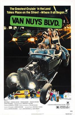 Van Nuys Blvd Metal Movie Poster 8in x 12in