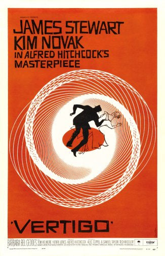 Vertigo Movie Poster 11x17 Mini Poster