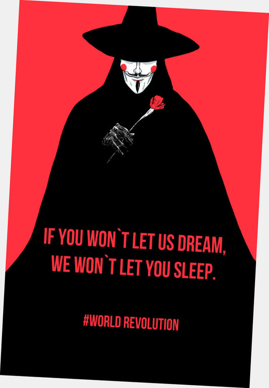 V For Vendetta Movie Poster 24x36 24x36 The Poster Depot