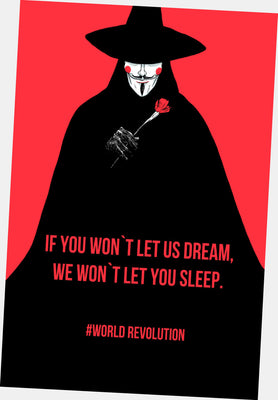 V For Vendetta Movie Poster 24x36 24x36 The Poster Depot