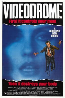 Videodrome movie poster Metal Print 8in x 12in